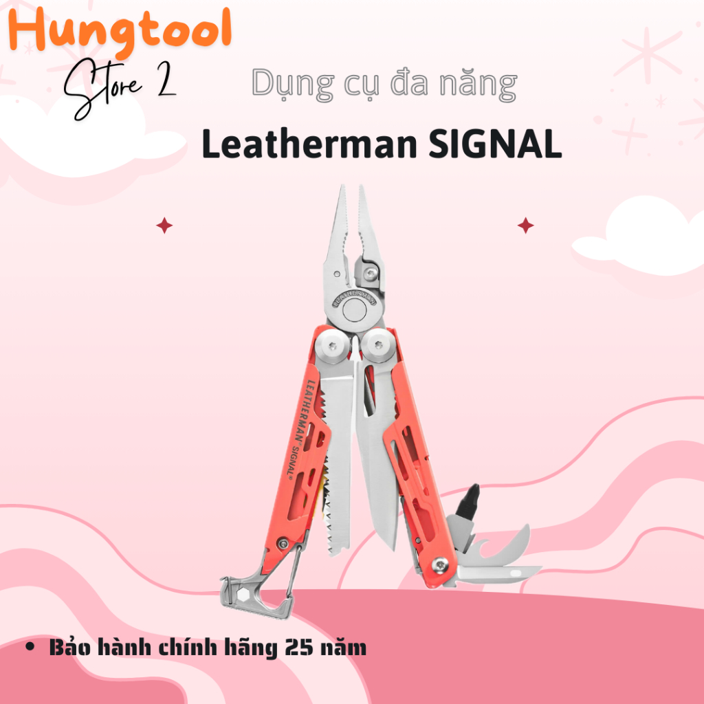 Hungtool - Kìm đa năng Leatherman Signal - Bảo hành 25 năm