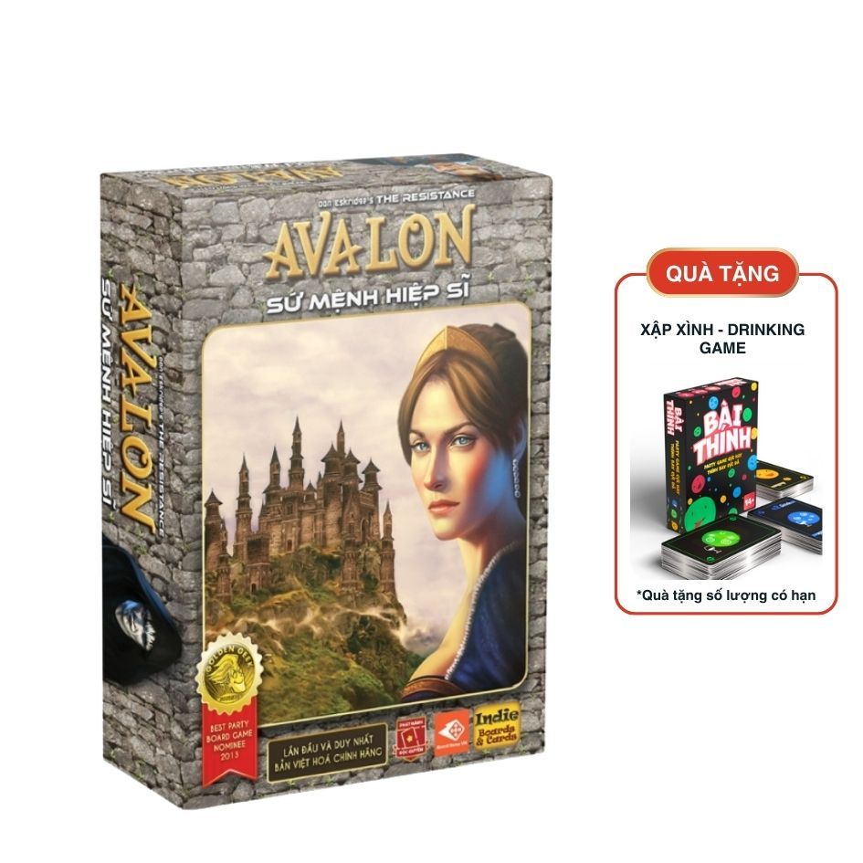 [Tặng Bài Thính] Avalon - Board game ẩn vai kịch tính hấp dẫn dành cho 5-10 người chơi | Choidee VN