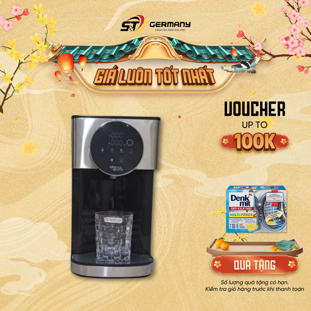HCM Bình thuỷ điện Bianco Germany 4L model 2024  đun nước nóng GermanySnT 60025