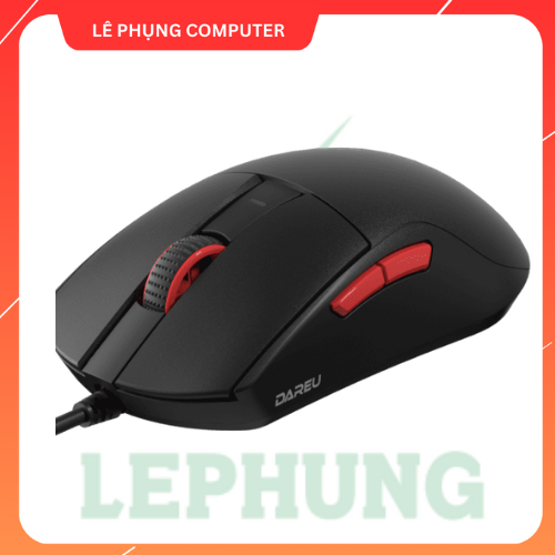 Chuột Gaming DAREU EM950 ULTRALIGHT, DareU AIM ( DPI: 400 -18.000 / Tracking: 400IPS )Dây 1.8m - bảo