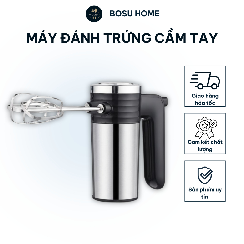 Máy Đánh Trứng Jubake 7 Tốc Độ Hàng Cao Cấp, Bảo Hành 1 Năm