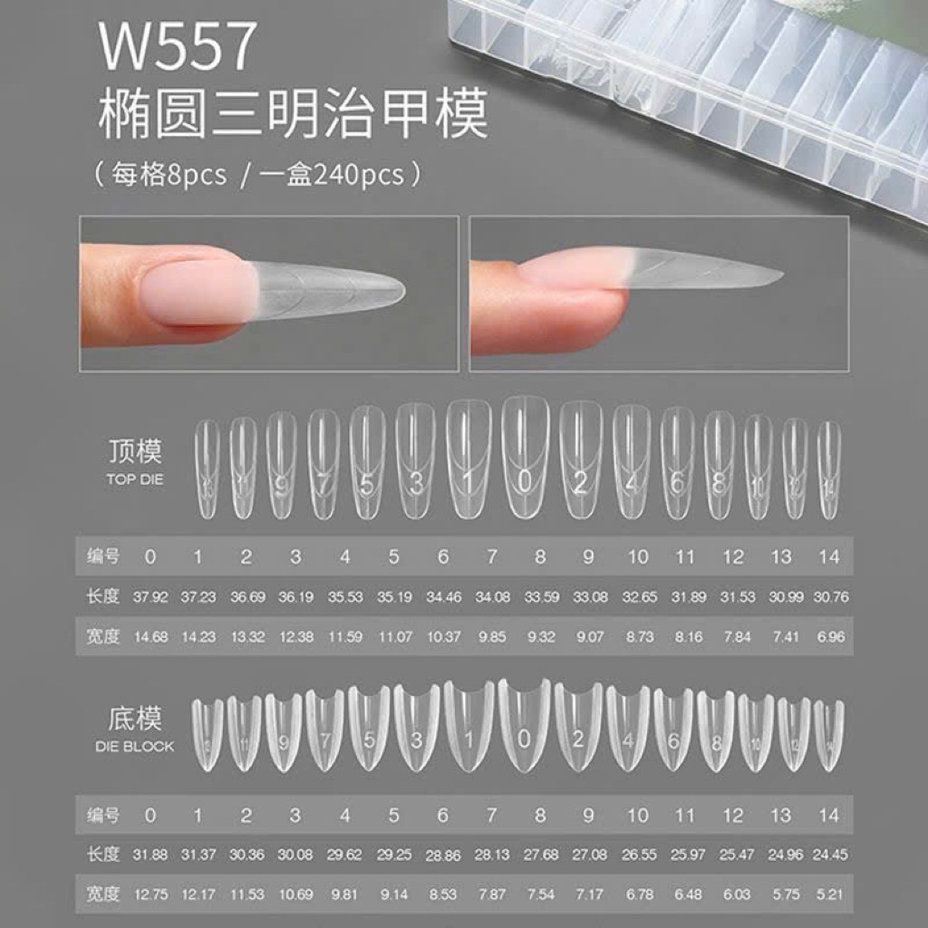 Móng dual phom Mr nail-Gel gôm Mr nail