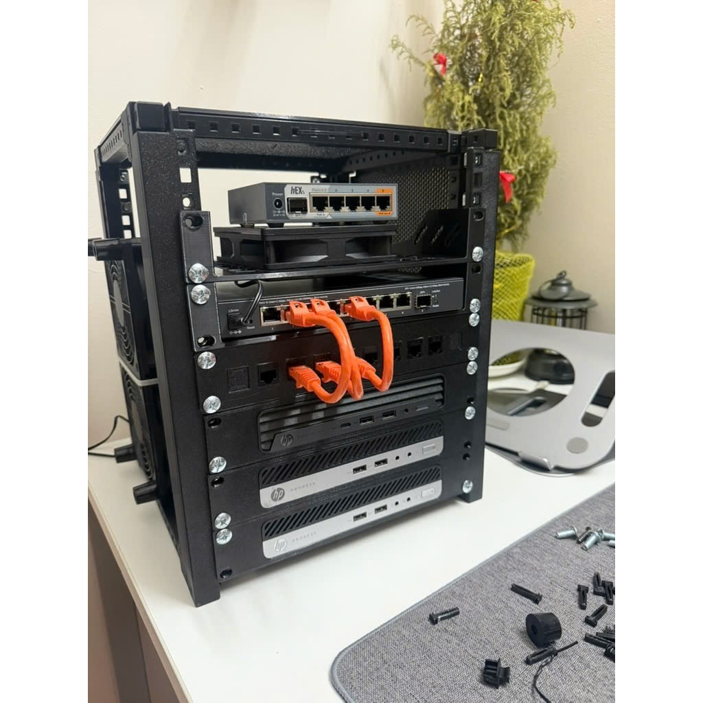 Kệ gắn 1U HP Mini 400, 600, 800 G9 Rack 10 Inch