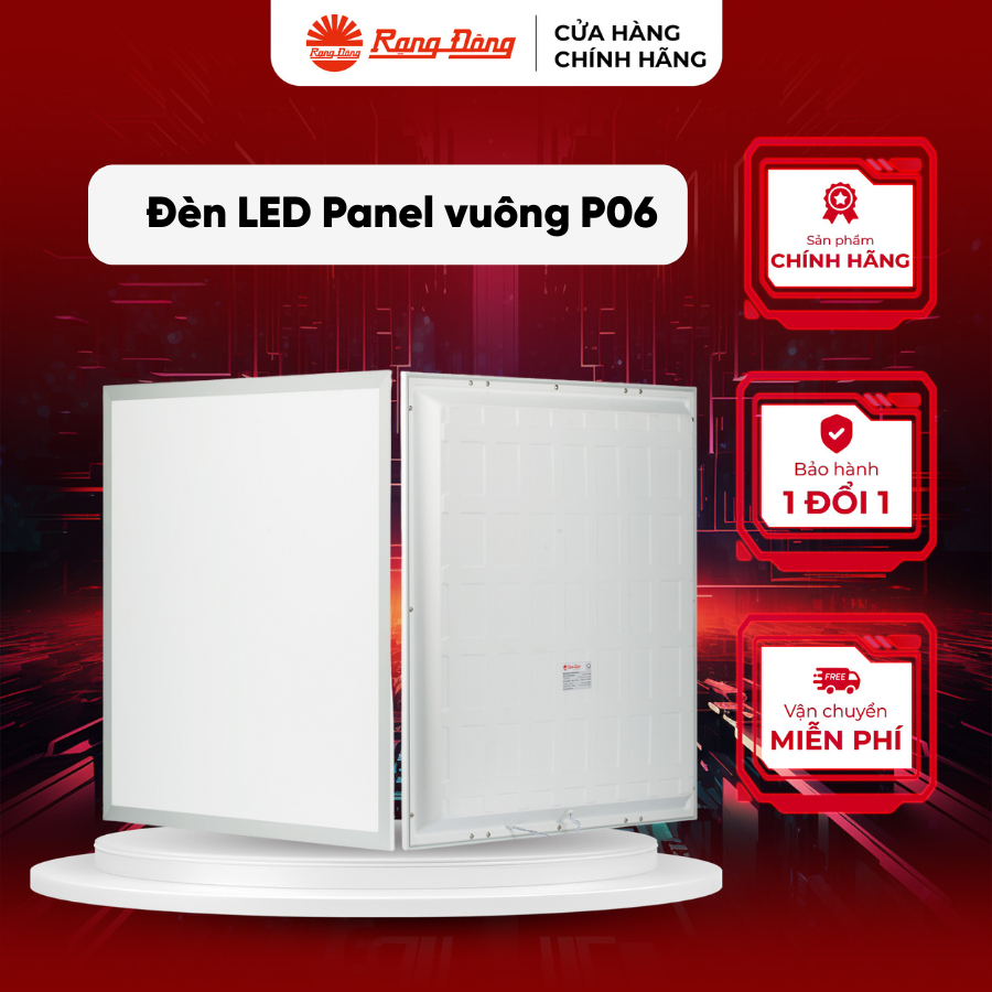 Đèn LED Panel chiếu thẳng Rạng Đông Model: P06 600x600/50W