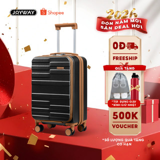  Vali Nhựa Đẹp Bền ABS Cao Cấp JOYWAY x MELALINIA SIZE 20 24 28 Khóa số TSA BẢO HÀNH TRỌN ĐỜI 