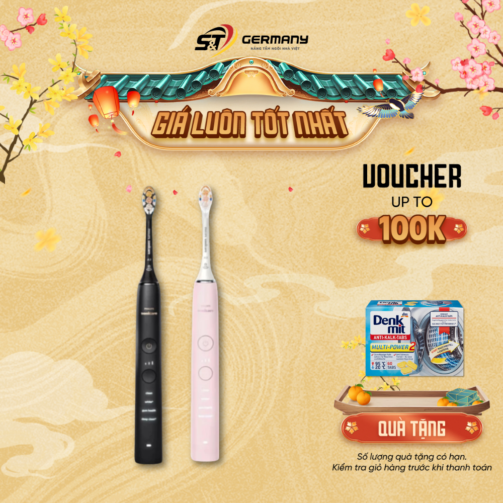 Bàn chải điện Philips Sonicare DiamondClean 9000 Smart HX9914/76,HX9914/75,HX9911/73,HX9911/74 hàng 