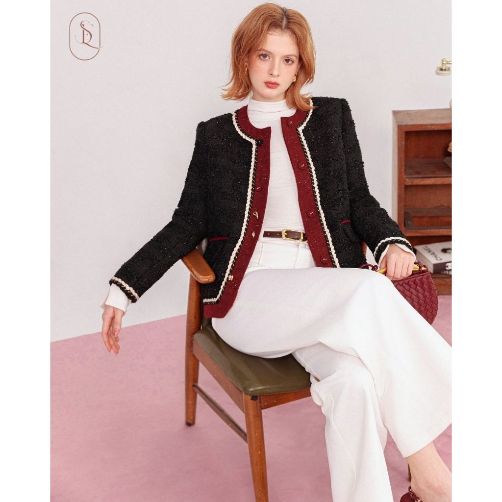 ÁO KHOÁC DẠ ESLISE * QUẦN KAKI ÁNH KIM SANG TRỌNG - BY ESTRANO