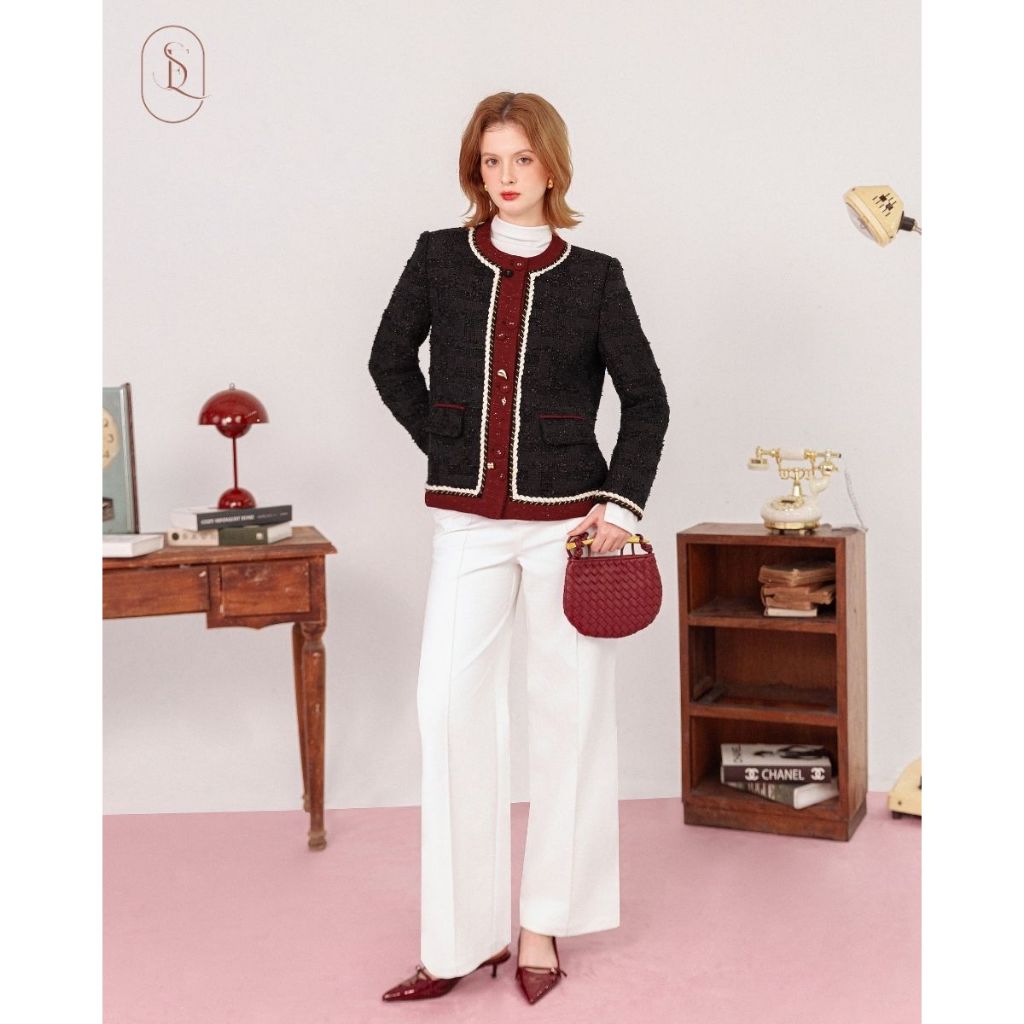 ÁO KHOÁC DẠ ESLISE * QUẦN KAKI ÁNH KIM SANG TRỌNG - BY ESTRANO