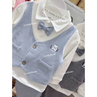 [Goodmama]-Set công tử soái ca cho bé trai (6-9M đến 3-4Y)