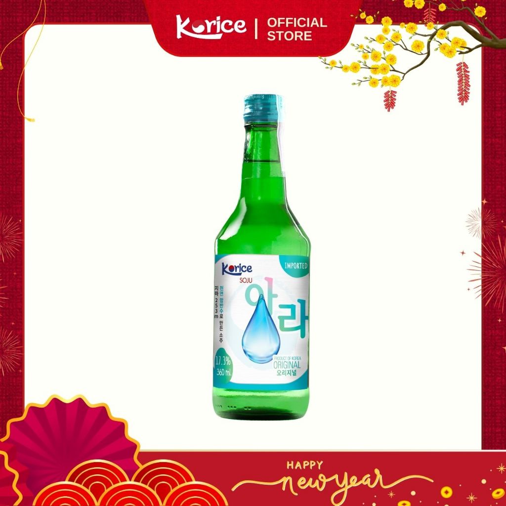 Rượu Soju Korice 17,3% 360ml