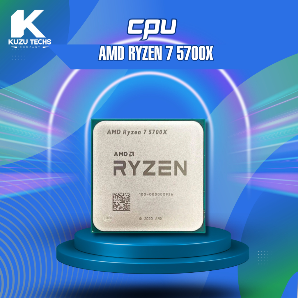 CPU AMD Ryzen 5 5500/5600X Ryzen 7 5700X Tray New | 6 Nhân 12 Luồng | Gaming, Đồ Họa | Socket AM4 | 