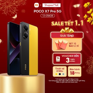   Livestream  Điện thoại POCO X7 Pro 5G  8+256GB | 12+256GB  | Màn 6.67" 120Hz AMOLED | D8400-Ultra 