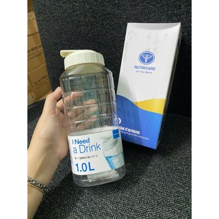 BÌNH NƯỚC LOCKNLOCK NHỰA PET 1L HÀNG KHUYẾN MÃI
