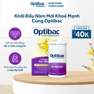  Thực phẩm bảo vệ sức khỏe Men vi sinh Optibac For Women 90 viên hộp 