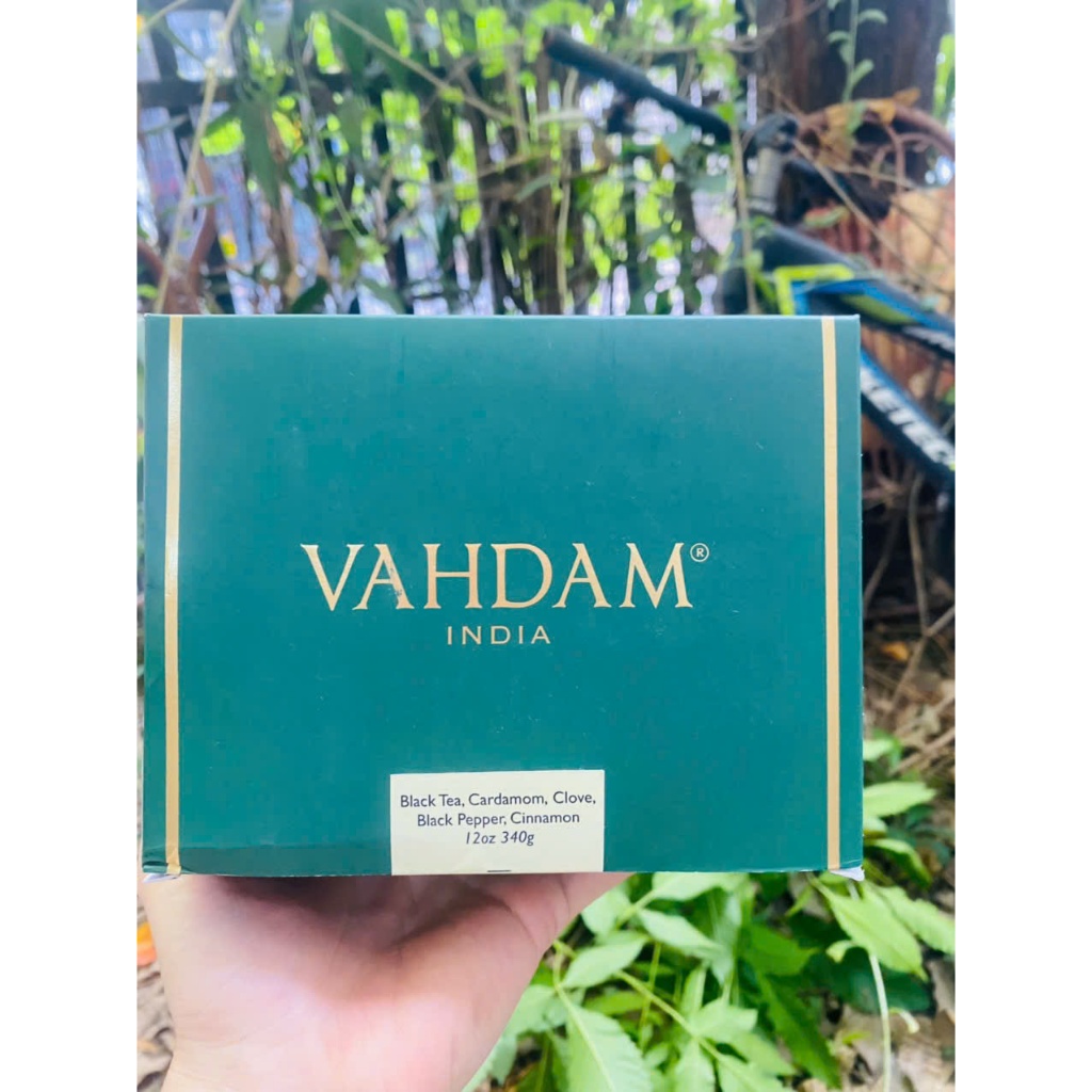 VAHDAM India's Original Masala Chai Tea với hỗn hợp trà đen 340g