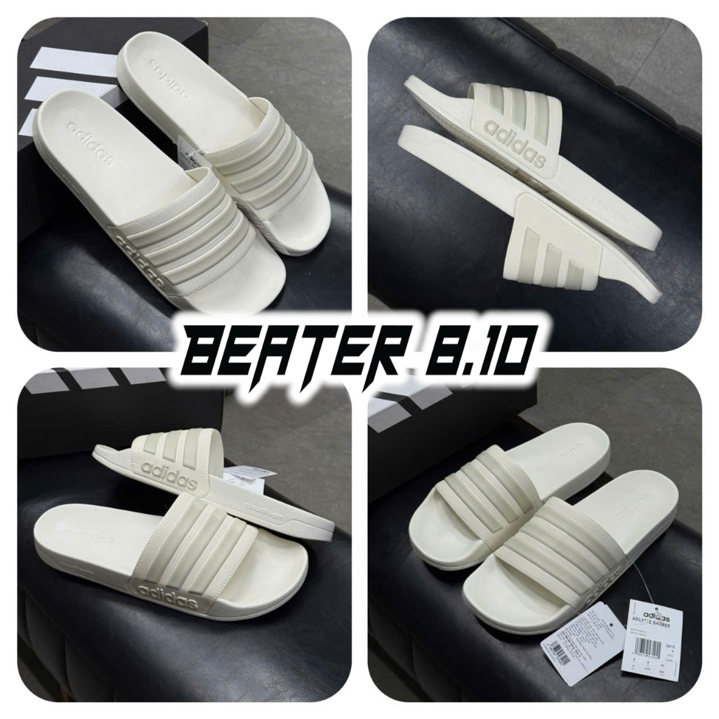 [Chính Hãng] Dép Adidas Adilette Shower Slides "Off White" - IG8776 | Beater8.10