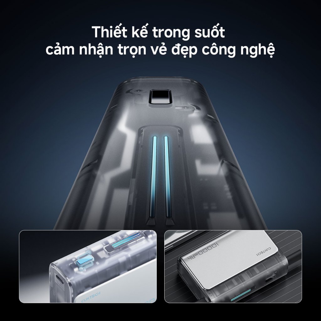 【Được chứng nhận CCC】CUKTECH Pin Dự Phòng Mini 10000mAh Sạc Nhanh 30W – Hỗ Trợ iP16/15/14 | BigBuy360 - bigbuy360.vn