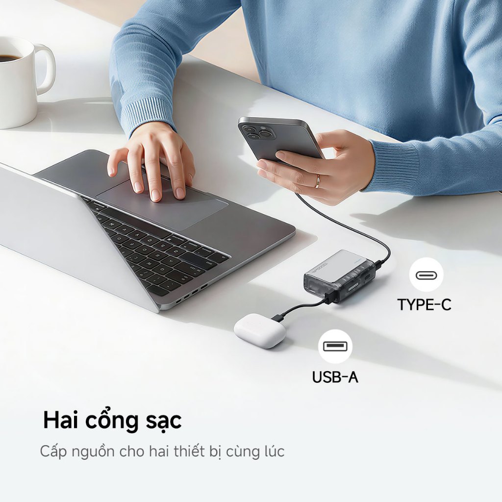 【Được chứng nhận CCC】CUKTECH Pin Dự Phòng Mini 10000mAh Sạc Nhanh 30W – Hỗ Trợ iP16/15/14 | BigBuy360 - bigbuy360.vn