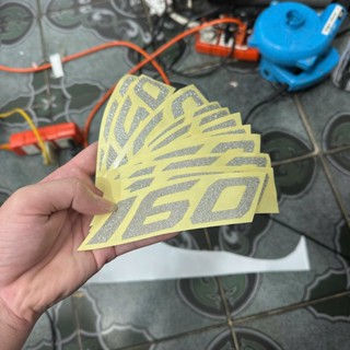 (hot)  Số 160 kim tuyến và 50-110-125-150-155-350 dán xe điện xe máy