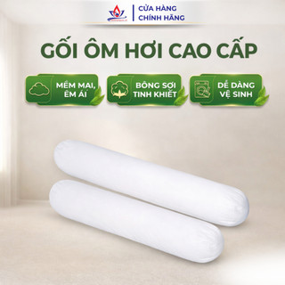   Hỏa tốc HCM  Ruột gối ôm bông gòn ép hơi cao cấp thương hiệu HASUCO có khóa kéo 