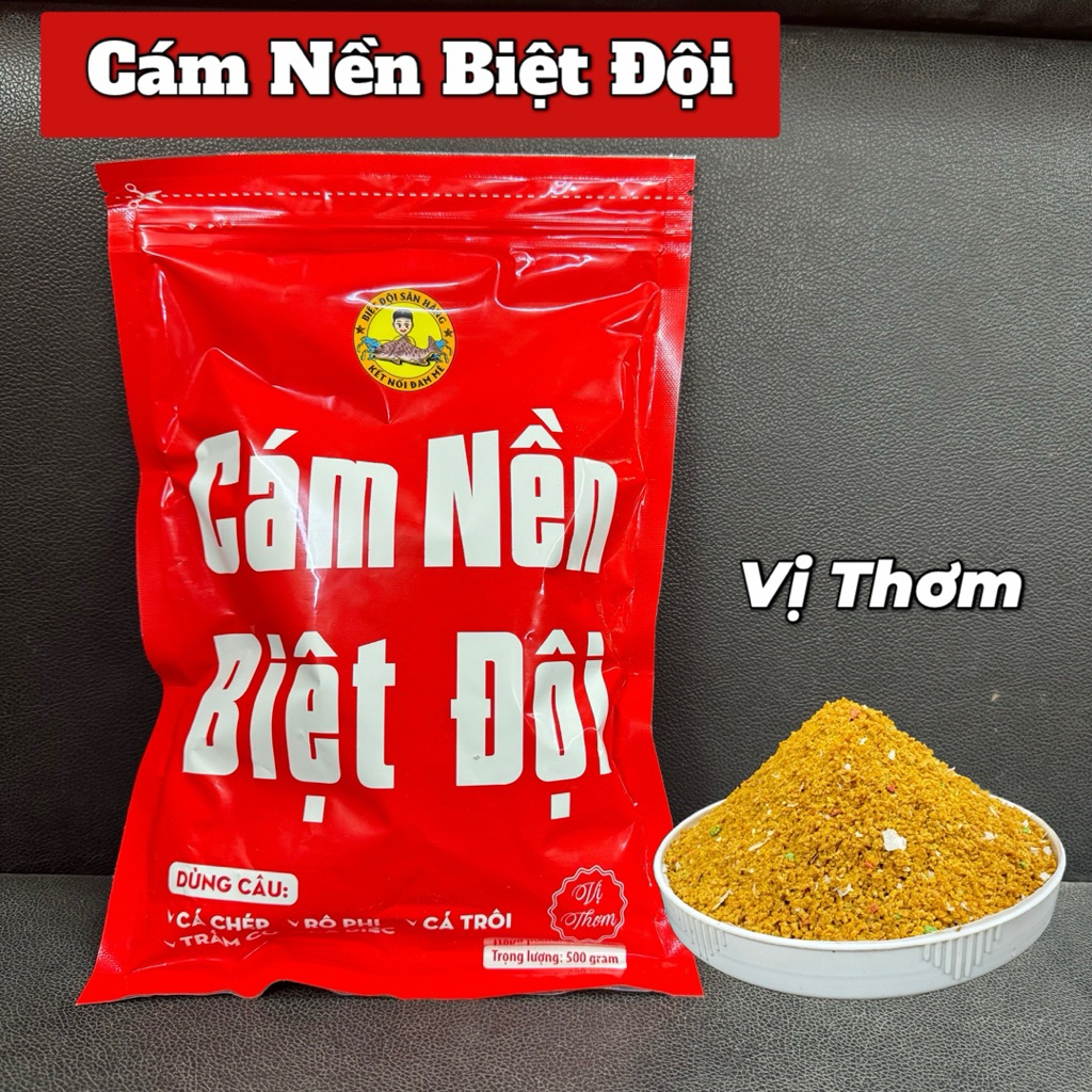 [BĐSH] Cám Nền Biệt Đội 500g Vị Thơm