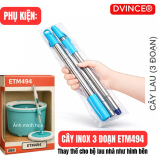 Phụ Kiện Cây Inox 3 Đoạn Thay Thế – Dùng Cho ETM498 ETM494 HPP345 - DVINCE TrueLock