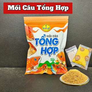   BĐSH  Mồi Câu Cá Tổng Hợp  250Gram  - Câu Tự Nhiên Siêu Nhạy 