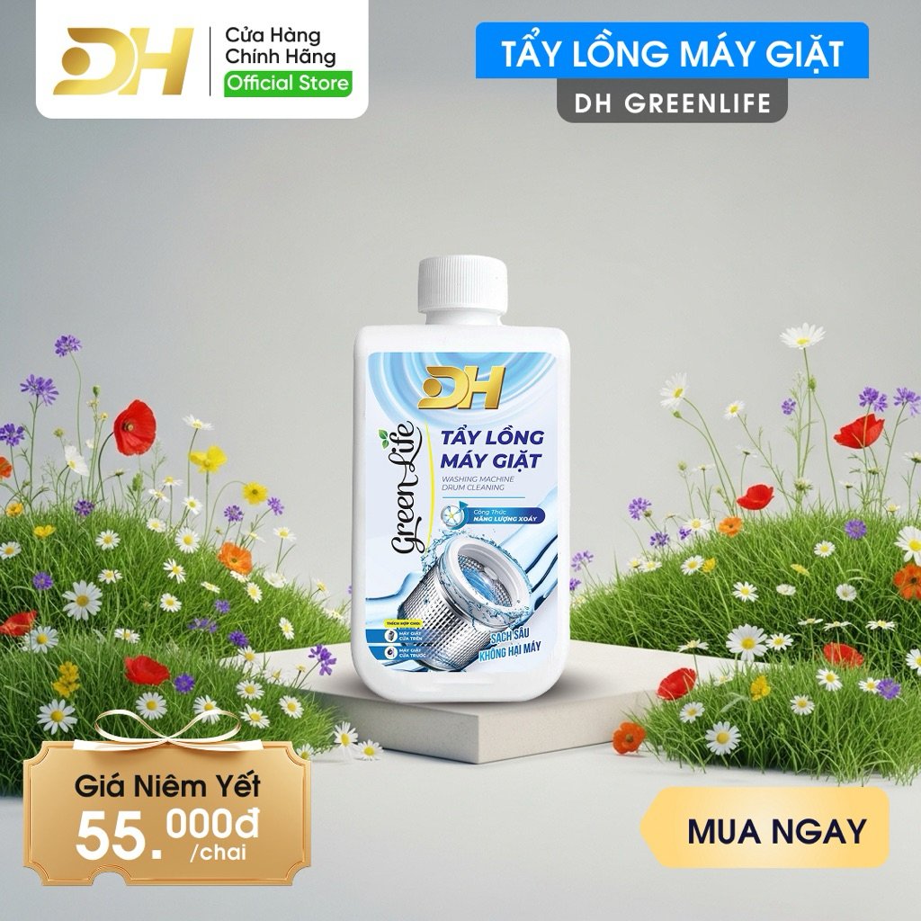 Tẩy lồng máy giặt DH GREEN LIFE