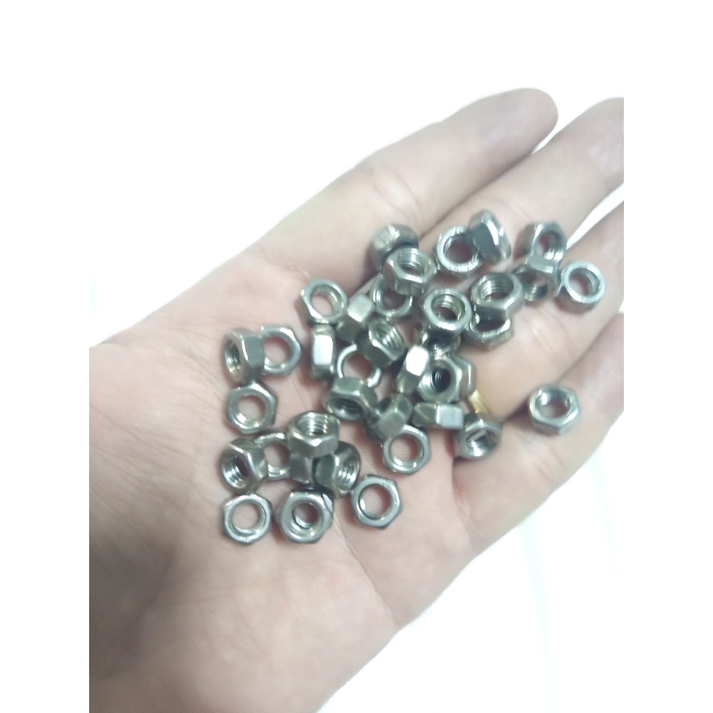 Ecu, đai ốc, tán inox size m6,m8,m10