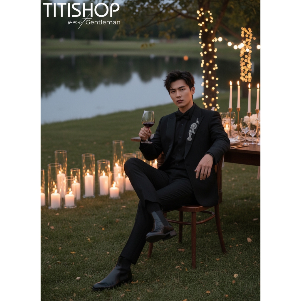 ( Đặt Nhanh ) Áo Vest Nam Đính Đá , Vest Nam Hoa Văn , Suit Nam , Vest nam đi tiệc , Vest Nam Sự Kiệ