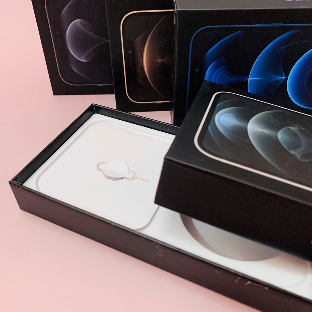 (Box) Hộp Trưng Bày - Hộp Đựng Điện Thoại 12Pr/12Prmax Mới Đẹp, Hộp ĐT Dùng Trưng Bày, Decor Trang T