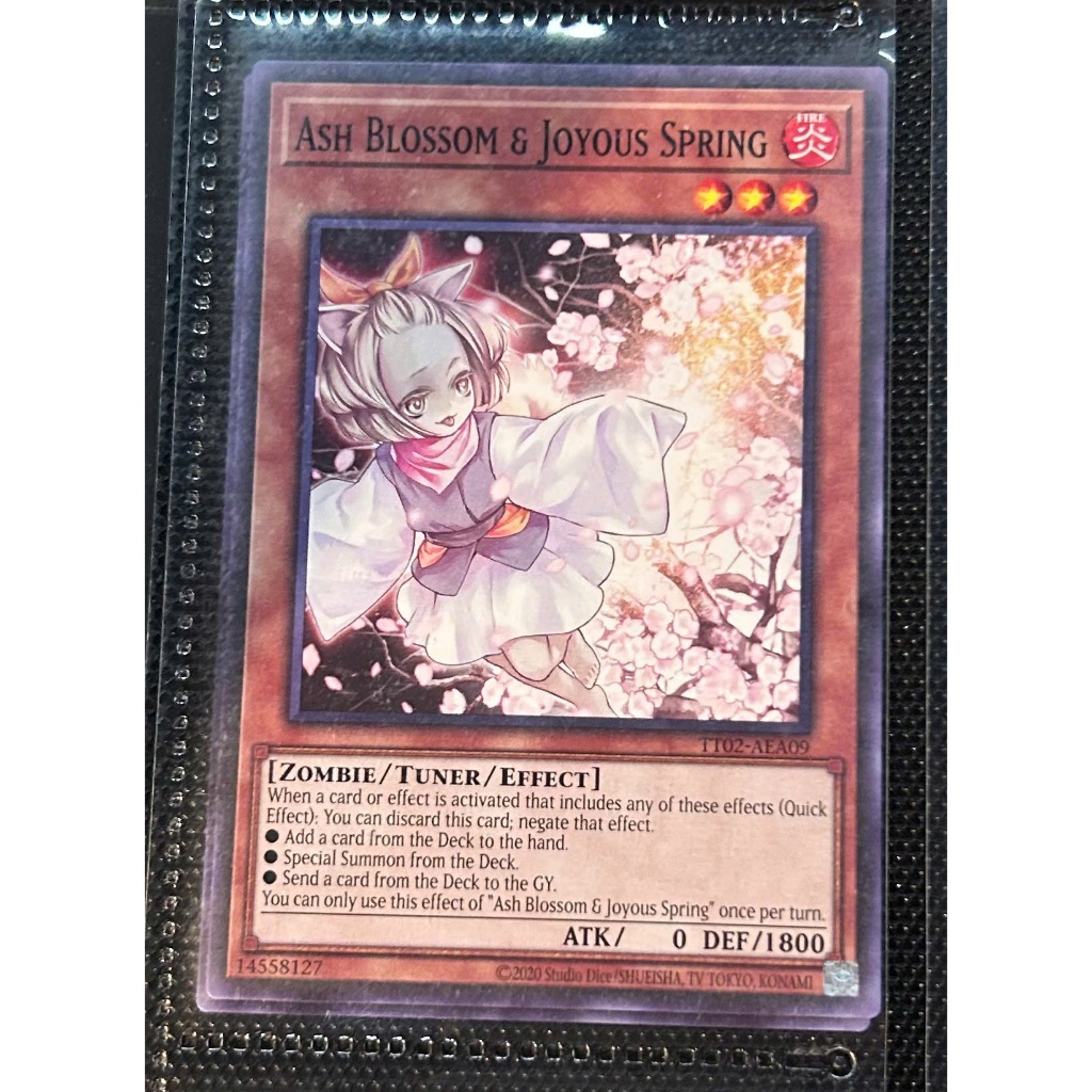 Thẻ bài Yugioh - Ash Blossom & Joyous Spring - Common 1st Edition