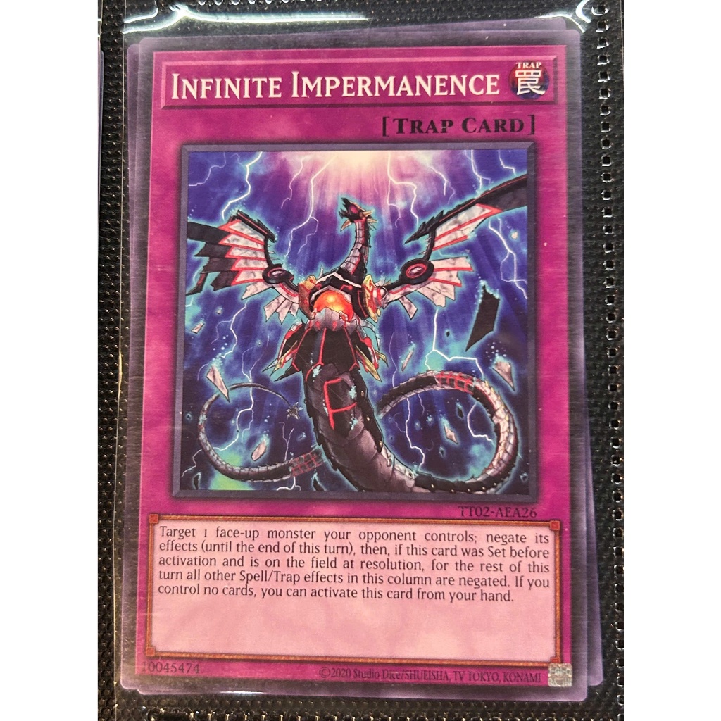 Thẻ bài Yugioh - TT02-AEA26 Infinite Impermanence (N)