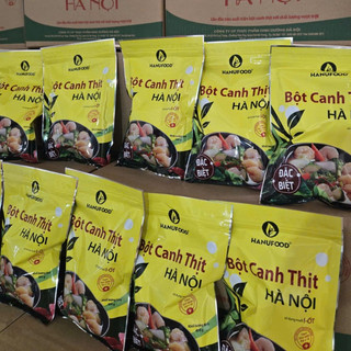 Combo 10 Gói Bột Canh Thịt Hà Nội Đặc Biệt HANUFOOD tặng kèm 4 gói nhỏ