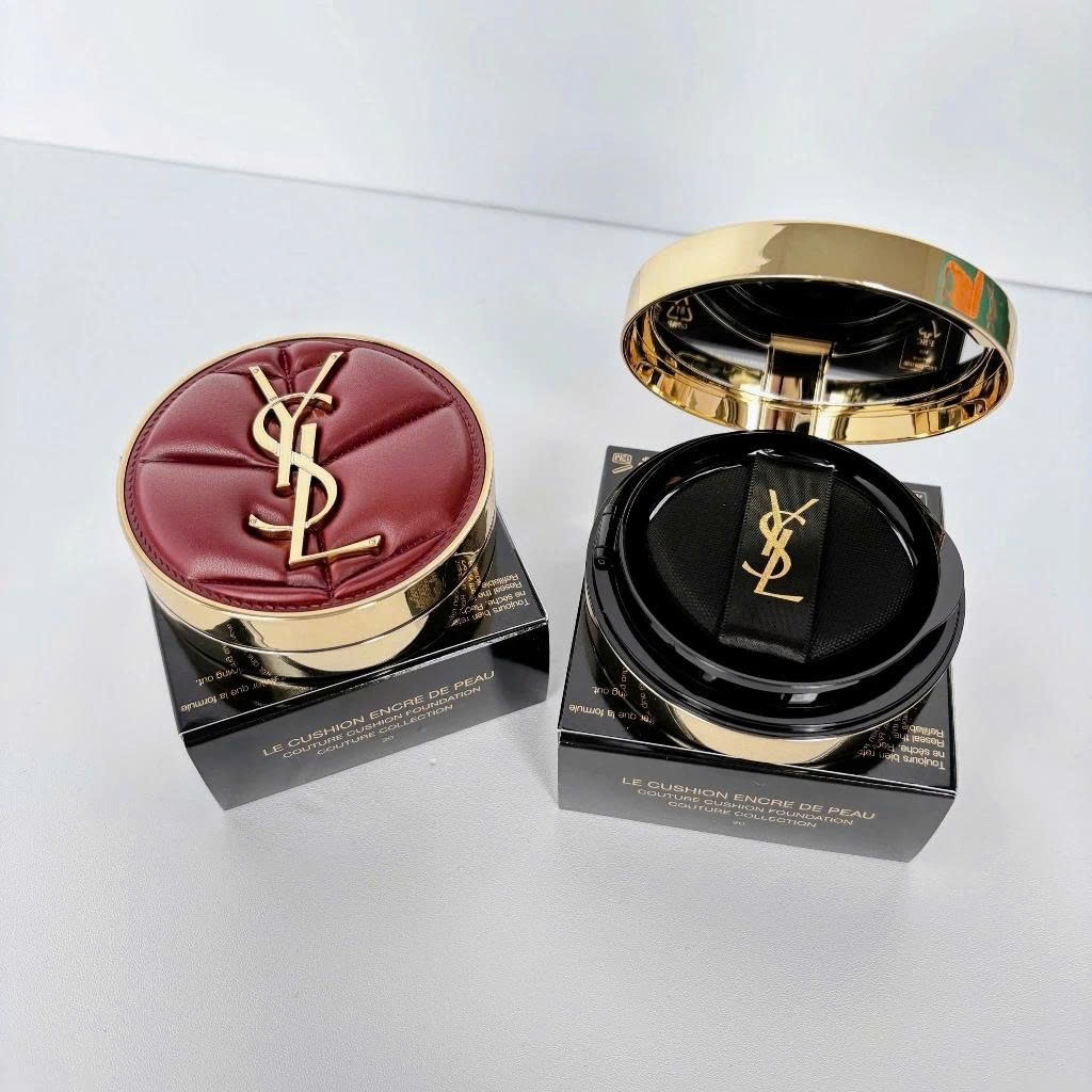 [CHÍNH HÃNG] Phấn Nước Cushion YSL Encre De Peau Luminous Matte + Couture Cushion Foundation 14g