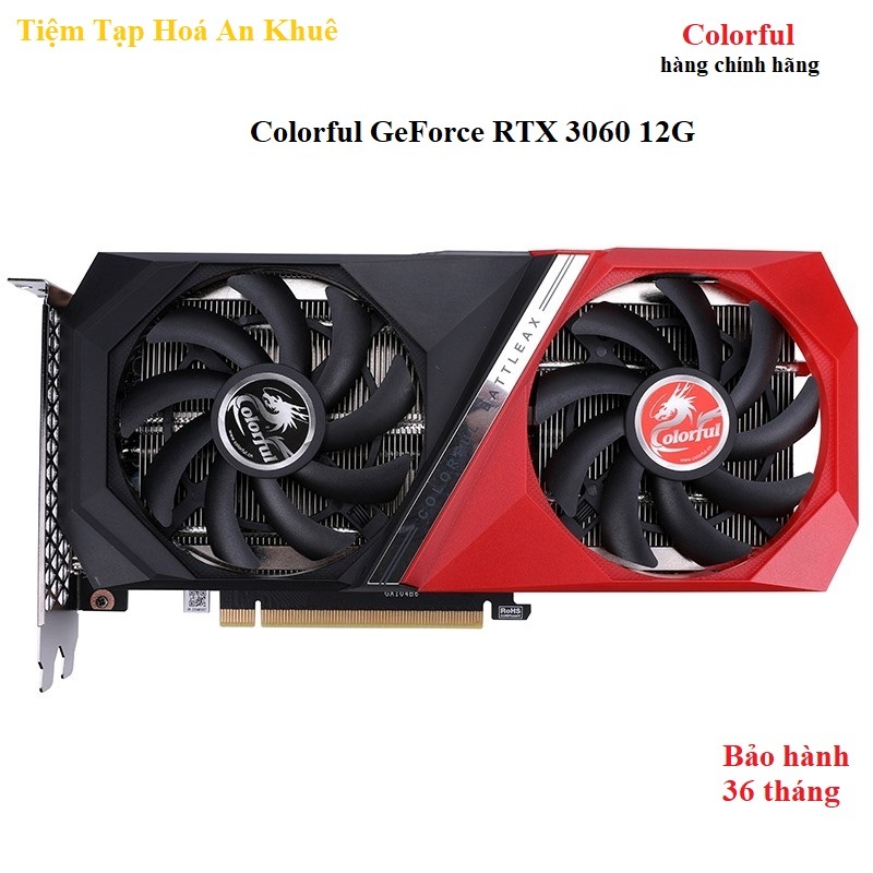 Card Màn Hình Colorful GeForce RTX 3060 NB DUO 12GB L-V