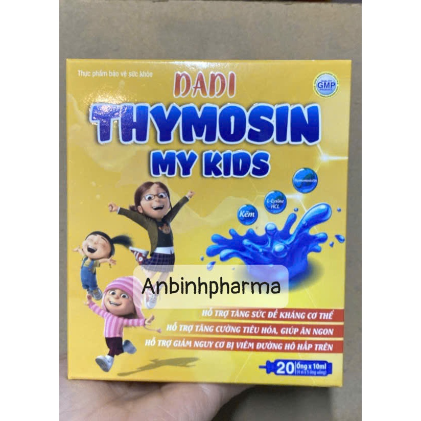 Siro tăng đề kháng cho bé Dadi Thymosin My giúp tăng đề kháng - Thymomodulin - Beta Glucan - Kẽm ...