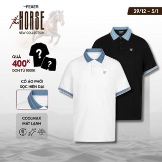   GIÁ CỰC TỐT  Áo polo nam Zeph cổ bẻ vải Coolmax mịn mát thấm hút mồ hôi thoáng khí tốt logo thêu thanh lịch 