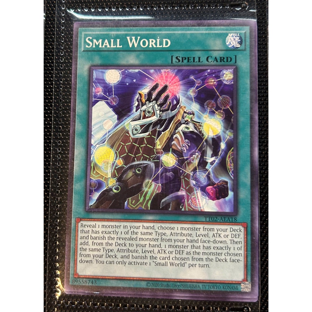 Thẻ bài Yugioh - TT02-AEA18 Small World (N)