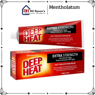 Kem Xoa Bóp - Mentholatum Deep Heat Extra Strength 100g - dii.