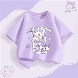 Áo cộc tay cho bé chất cotton tici in hình mèo pumpkin gồm 6 mầu cực cá tính năng động đáng yêu sz14-44kg(D39)
