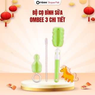   QUÀ  Bộ Cọ Bình Sữa Ombee 3 Chi Tiết - Màu Ngẫu Nhiên 