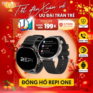  Đồng Hồ Thông Minh REPI ONE Nam 46MM Chính Hãng - BẢO HÀNH 12 THÁNG LỖI 1 ĐỔI 1 - Nghe Gọi Trực Tiếp 