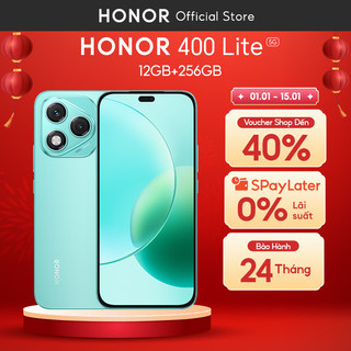  Điện Thoại Honor 400 Lite 5G | Camera 108MP | Pin 5230mAh | RAM 12GB | Bộ nhớ 256GB | BH 24 Tháng 
