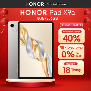  Máy Tính Bảng Honor Pad X9a Wifi 8GB 256GB | Pin 8300mAh | Chip Snapdragon 685 | BH 18 Tháng 