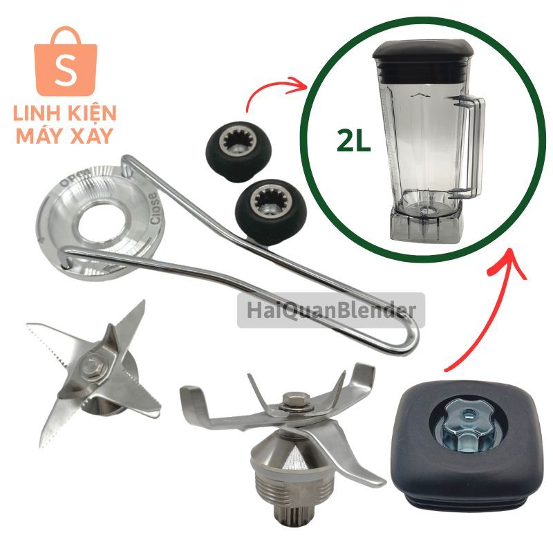 Phụ kiện máy xay sinh tố công nghiệp 2 lít
