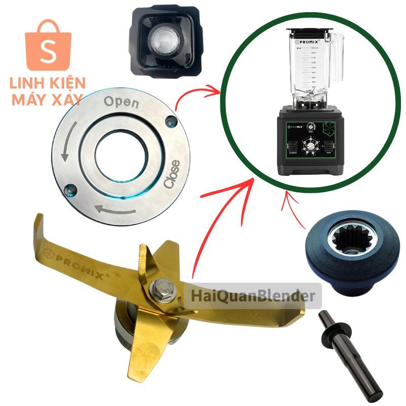 Phụ kiện máy xay sinh tố Promix PM-911B, PM-920B, PM-912B
