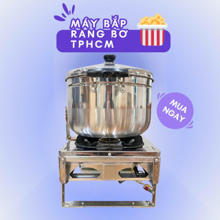 Máy làm bắp rang bơ Bình gas lớn 30cm