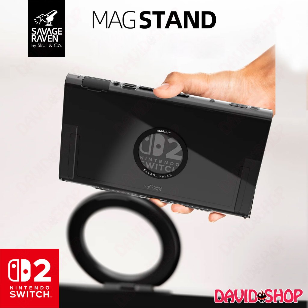 Giá đỡ từ tính MagStand hãng Skull & Co. (Savage Raven) – Nintendo Switch, Handheld PC, iPad, iPhone