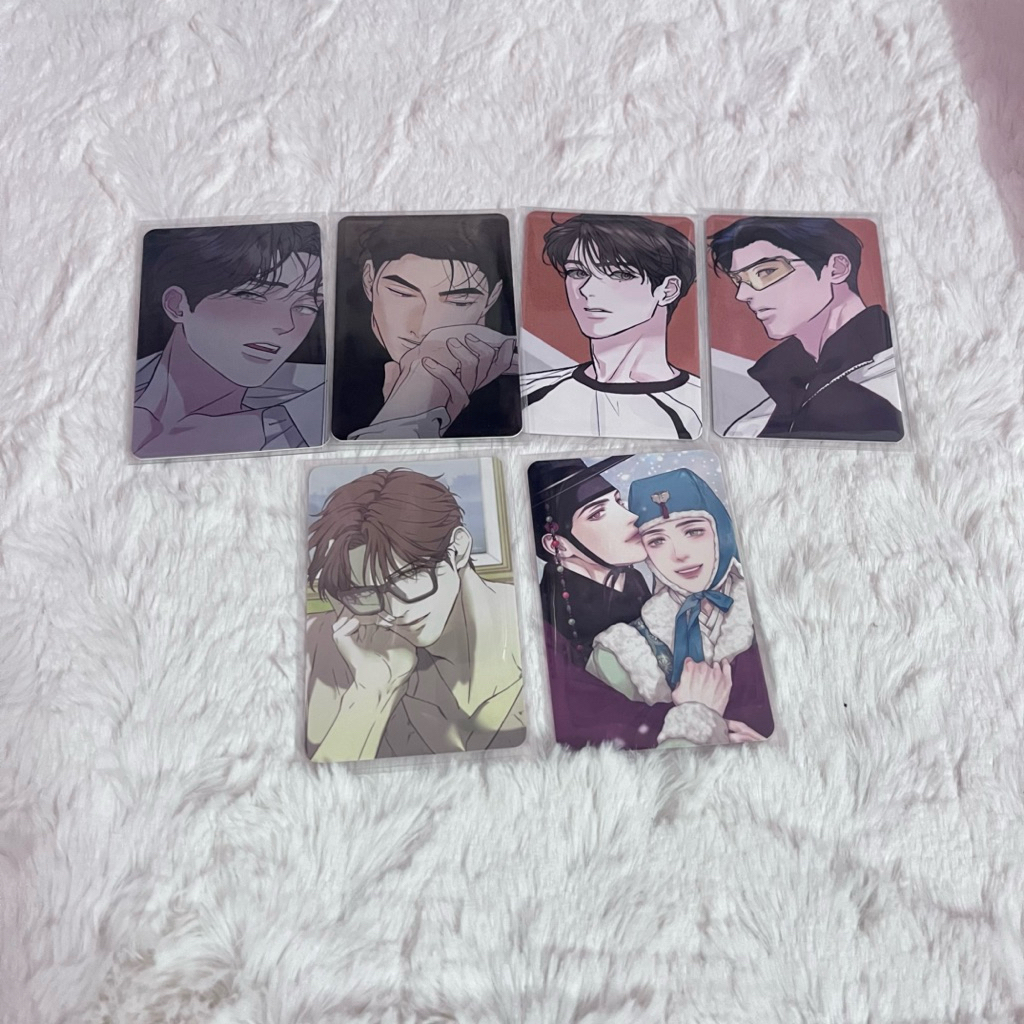 [HÀNG OFF] Photocard boylove nhiều bộ lezhin bomtoon ridibooks bl manhwa goods ptc card